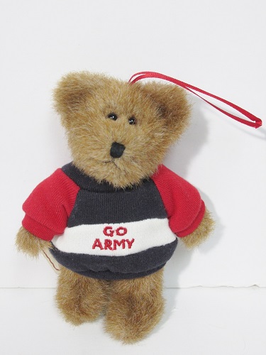 562763 \"Go Army\" Bear Ornament<br>The Head Bean Collection™<br>(Click on picture for full details)<br>